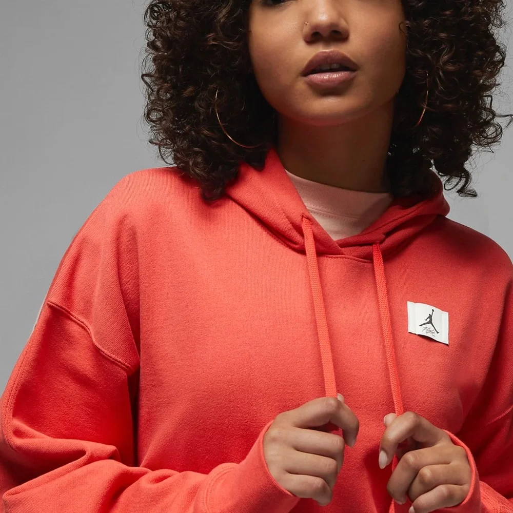 New Nike Air Jordan Fleece Flight Hoodie - Picture 3 of 6